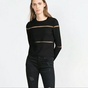 Zara Cut Out Sweater